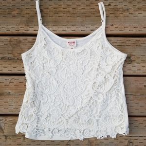 Spaghetti strap tank top